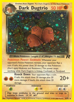 Dark Dugtrio