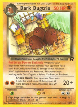 Dark Dugtrio