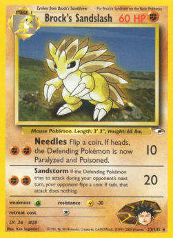 Brock's Sandslash