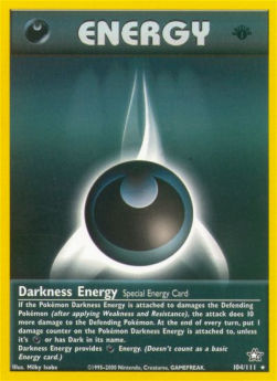 Darkness Energy