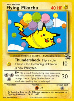 Flying Pikachu
