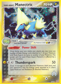 Team Aqua's Manectric (L/D)