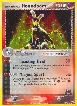 Team Magma's Houndoom (F/D)