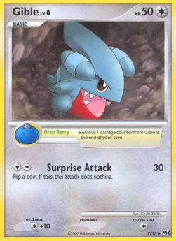 Gible Lv.8