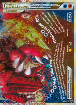 Kyogre & Groudon LEGEND
