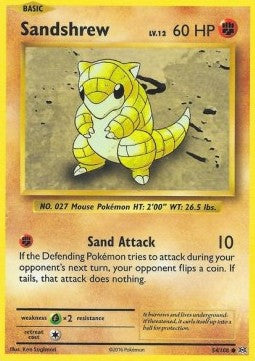 Sandshrew [Sand-attack]