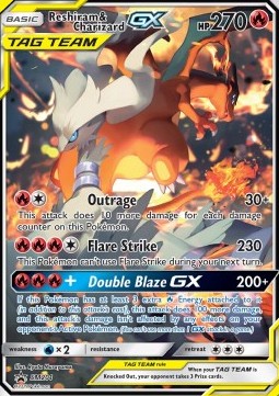 Reshiram & Charizard GX