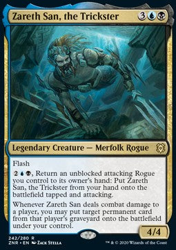 Zareth San, the Trickster