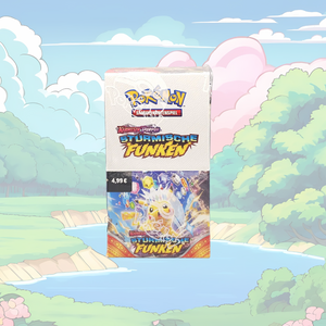 Pokémon Surging Sparks 18 Booster Display