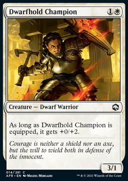 Dwarfhold Champion