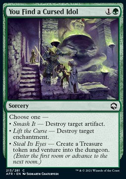 You Find a Cursed Idol