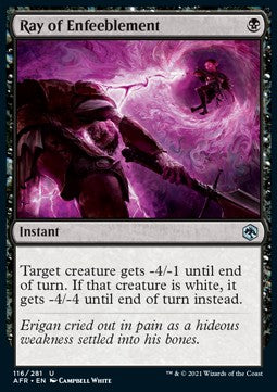 Ray of Enfeeblement