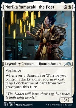 Norika Yamazaki, the Poet