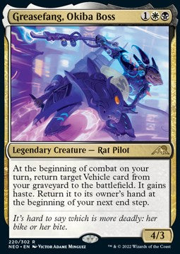 Greasefang, Okiba Boss