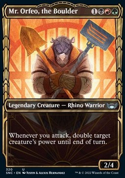 Mr. Orfeo, the Boulder (V.1)