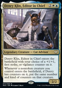 Denry Klin, Editor in Chief