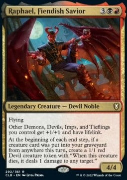 Raphael, Fiendish Savior
