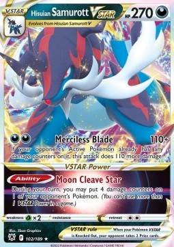 Hisuian Samurott VSTAR