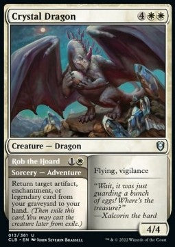 Crystal Dragon // Rob the Hoard