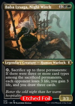 Baba Lysaga, Night Witch (V.1)