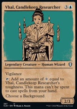 Vhal, Candlekeep Researcher (V.2)