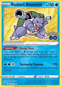 Radiant Blastoise