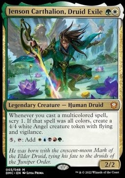 Jenson Carthalion, Druid Exile