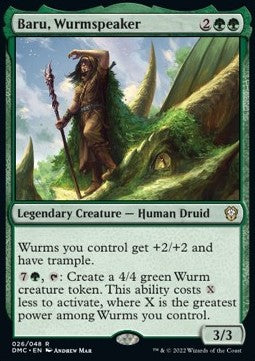 Baru, Wurmspeaker