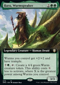 Baru, Wurmspeaker