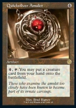 Quicksilver Amulet (V.1)