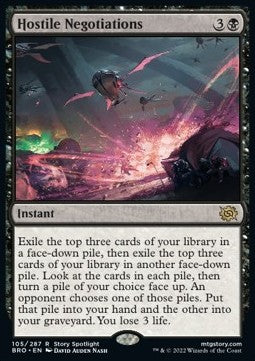 Hostile Negotiations