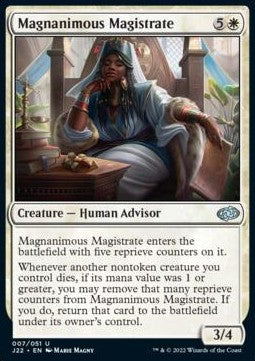 Magnanimous Magistrate