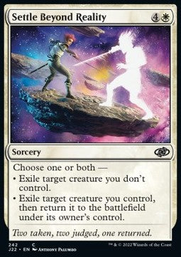 Settle Beyond Reality