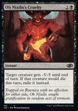 Ob Nixilis's Cruelty