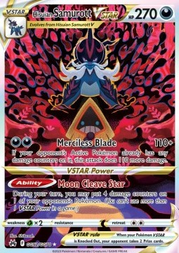 Hisuian Samurott VSTAR