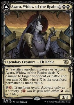 Ayara, Widow of the Realm // Ayara, Furnace Queen