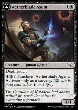 Aetherblade Agent // Gitaxian Mindstinger