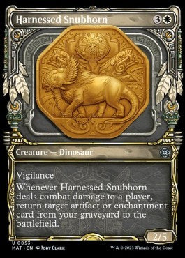 Harnessed Snubhorn (V.1)