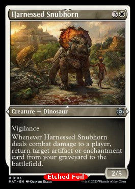 Harnessed Snubhorn (V.2)