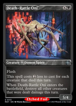 Death-Rattle Oni (V.2)