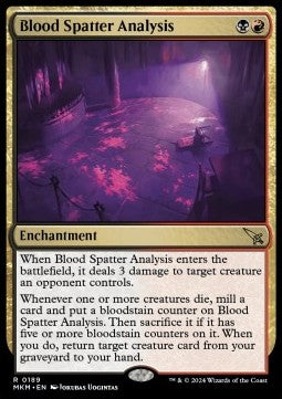 Blood Spatter Analysis