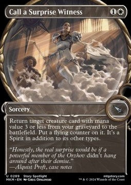 Call a Surprise Witness