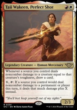 Taii Wakeen, Perfect Shot