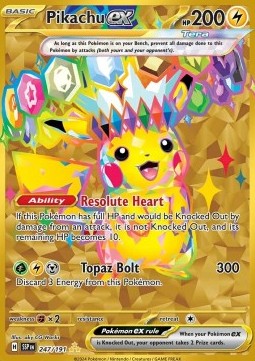 Pikachu ex