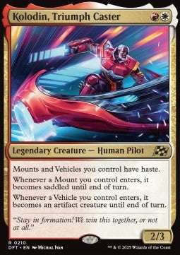 Kolodin, Triumph Caster