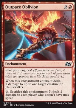 Outpace Oblivion