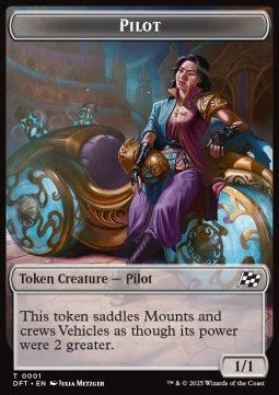 Pilot Token (C 1/1) // Treasure Token