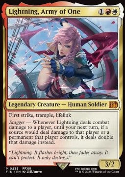 Lightning, Army of One