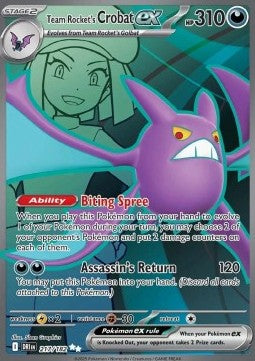 Team Rocket's Crobat ex