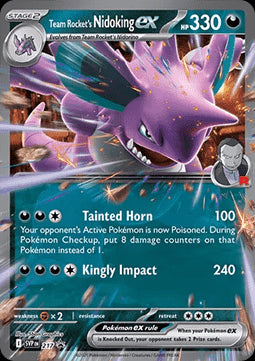 Team Rocket's Nidoking ex